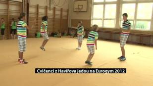 Cvičenci z Havířova jeli na Eurogym 2012 do Portugalska