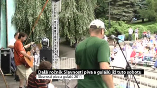 Další ročník Slavnosti piva a gulášů již tuto sobotu