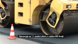 Kraj v létě opraví 11 úseků silnic