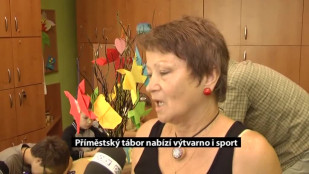 Příměstský tábor nabízí výtvarno i sport