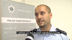 Cyklisté a in-line bruslaři nedodržují pravidla