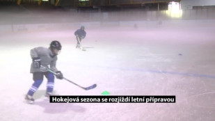 Hokejová sezona se rozjíždí letní přípravou