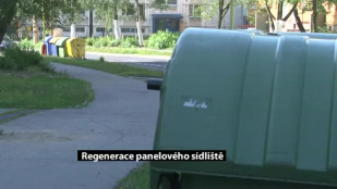 Práce na regeneraci panelového sídliště na Šumbarku už běží