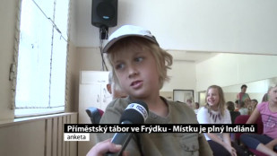 Příměstský tábor ve Frýdku - Místku je plný Indiánů