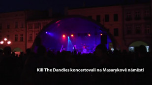 Kill The Dandies koncertovali na náměstí v Novém Jičíně