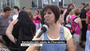 Karvinské děti odjely na ozdravný pobyt do Chorvatska