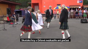 Skotské hry v Orlové nezkazilo ani počasí