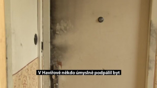 V Havířově opět někdo úmyslně podpálil byt