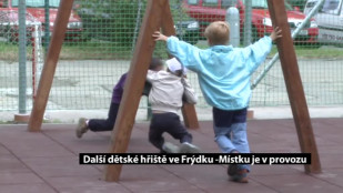 Další dětské hřiště ve Frýdku - Místku je v provozu