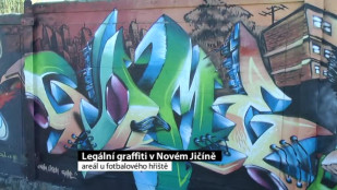 Bez komentáře: Legální graffiti v Novém Jičíně