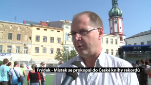 Frýdek - Místek se prokopal do České knihy rekordů