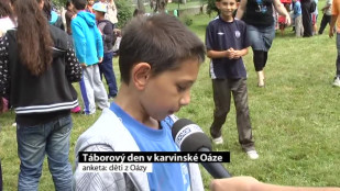 Táborový den v karvinské Oáze