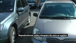 Nepodceňovat riziko vloupání do auta se vyplácí i v Novém Jičíně