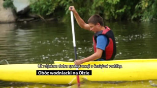 Wodniacki obóz na Olzie - Vodácký tábor na Olši