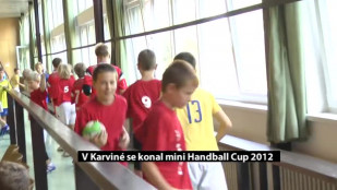 V Karviné se konal mini Handball cup 2012