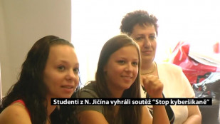 Novojičínští studenti vyhráli soutěž “Stop kyberšikaně”