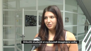 Orlovští studenti si vyzkoušeli imaginární volby