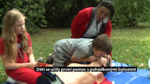 Děti z Frýdku-Místku se učily první pomoc s pohádkovými bytostmi