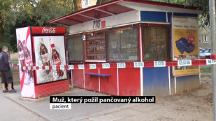 Rozhovor a mužem, který po požití pančované lihoviny oslepl