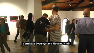 Dvěma vernisážemi odstartovaly další výstavy v Novém Jičíně