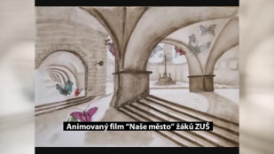 Animovaný film “Naše město” žáků ZUŠ Nový Jičín