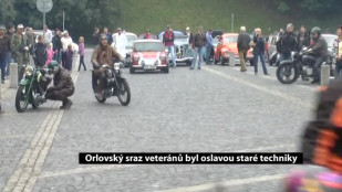 Orlovský sraz veteránů byl oslavou staré techniky