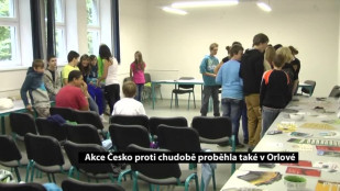 Akce Česko proti chudobě proběhla také v Orlové