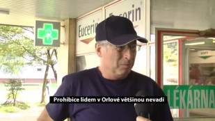 Prohibice lidem v Orlové většinou nevadí