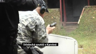 Střelecká soutěž MP  v Karviné