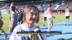 Sportovní olympiáda pro mentálně postižené