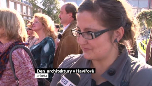 V Havířově se Dne architektury zúčastnilo asi 60 lidí