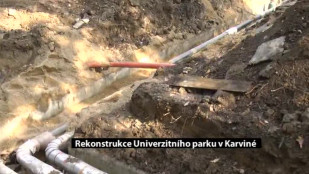 Rekonstrukce Univerzitního parku v Karviné