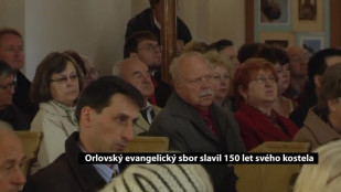 Orlovský evangelický sbor slavil 150 let svého kostela