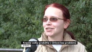 Krajské volby proběhly v Orlové bez problémů