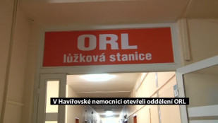 V havířovské nemocnici otevřeli nové oddělení ORL