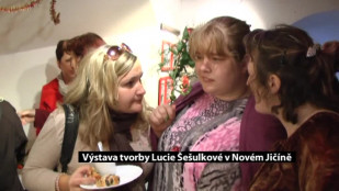 Výstava tvorby Lucie Šešulkové v N. Jičíně