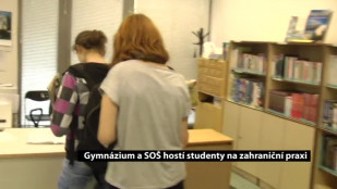 Gymnázium a SOŠ hostí studenty na zahraniční praxi