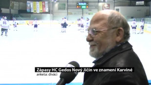 Zápasy HC Gedos Nový Jičín ve znamení Karviné