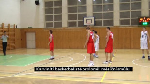 Basketbalisté Karviné prolomili měsíční smůlu