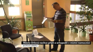 Město Orlová nechce přijít o ortopedii v místní nemocnici