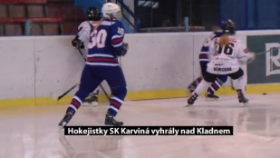 Hokejistky SK Karviná porazily Kladno