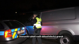 Stonavští rybáři našli dělostřelecký granát