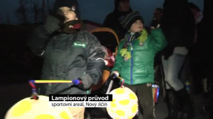 Bez komentáře - Lampionový průvod v Novém Jičíně