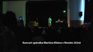 Koncert zpěváka Martina Kleina v Novém Jičíně