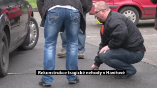 Rekonstrukce tragické dopravní nehody v Havířově