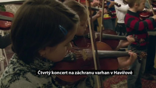 Čtvrtý koncert na záchranu varhan v evangelickém kostele