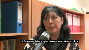 V Domově Jistoty v Bohumíně byla dokončena rekonstrukce