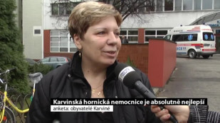 Karvinská hornická nemocnice je absolutně nejlepší v ČR