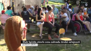 Klub Spirála otevře svou zahradu široké veřejnosti