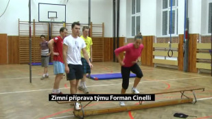 Zimní příprava týmu Forman Cinelli z Nového Jičína